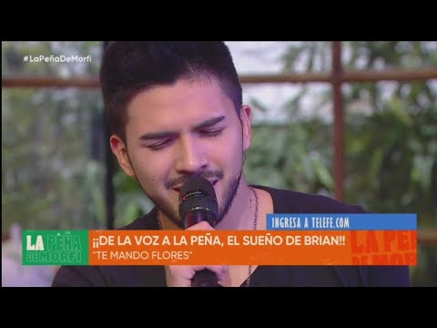 Brian Saez - Te Mando Flores (acústico en la peña de Morfi)
