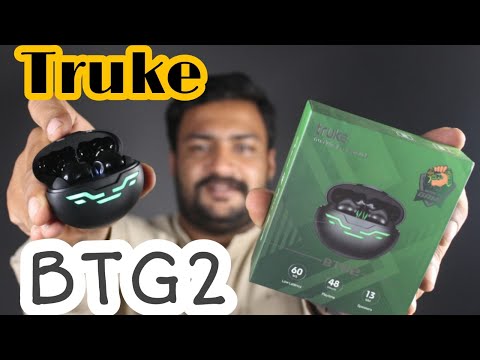 Truke BTG2 TWS GAMING Earbuds UNBOXING & REVIEW | HINDI | SOUND TEST | GAMING TEST | HEAVY BETTERY
