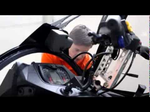 SKI-CAB - installation of a cabin for snowmobiles