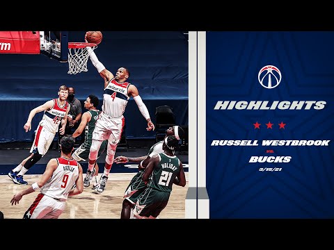 Highlights: Russell Westbrook scores 23 vs. Bucks - 3/15/21