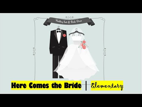 English pod (017) .Here Comes the Bride! (elementary ) . #English_pod . (Daily life situation )