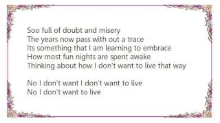 City and Colour - I Don't Need to Know Lyrics