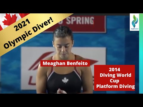 2014 Meaghan Benfeito - Canada Womens 10 Meter Diving World Cup