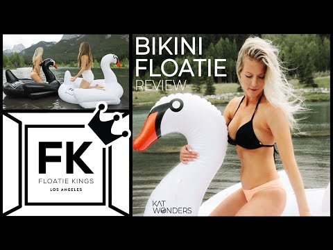 BIKINI FUN in the Canadian Rockies | FloatieKings.com