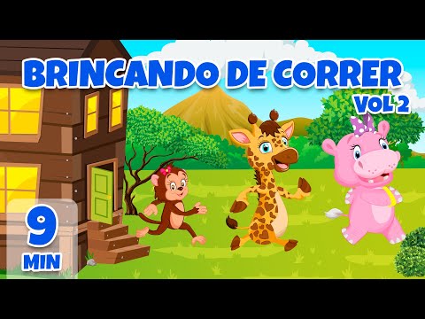 Brincando de Correr vol 2 - Giramille 9 min | Desenho Animado Musical