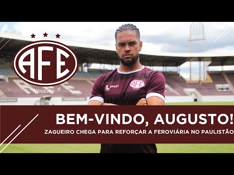 Seja bem vindo Augusto à Ferroviária!
