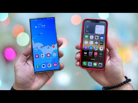 Samsung One UI 5 vs Apple iOS 16.1.2 Animations!