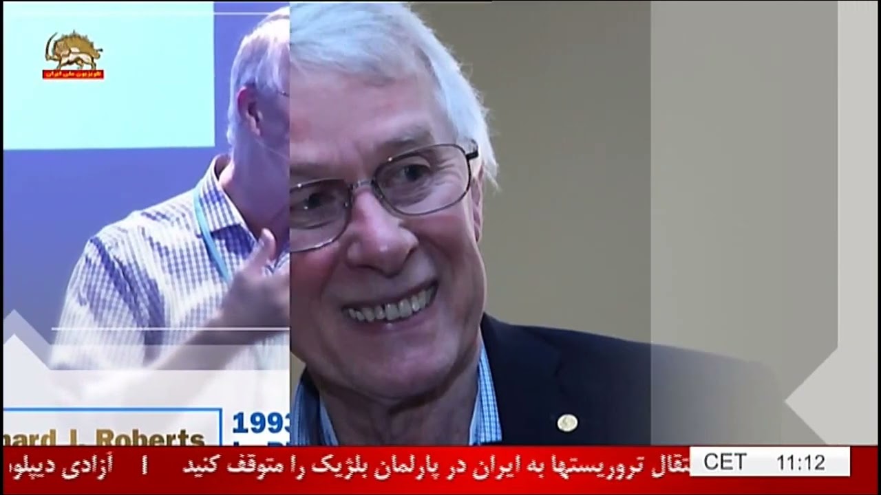 Nobelpreisträger Sir Richard Roberts besucht Ashraf 3 und trifft Maryam Rajavi