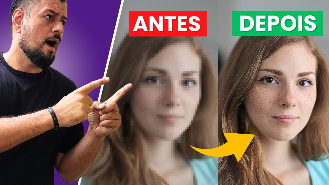 ✅ Como MELHORAR A QUALIDADE de VIDEO com IA! (Transformar Video em 4k)