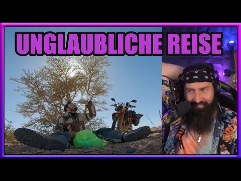 Mit 25 PS Motorrad nach Afrika (im Winter) | Doku -  Hakon reagiert auf @lucas_bardic