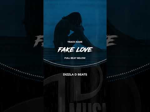Emotional Type Beat - "Fake Love" | Sad Rap Instrumental New 2024