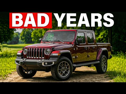 Jeep Gladiator Years to AVOID — and the Ones That Last Forever
