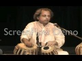Amazing tabla solo Pt. Yogesh Samsi teental 16 ...