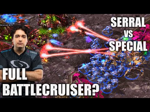 FULL BATTLECRUISER CONTRA SERRAL?? - Special vs Serral Grupo C Mundial