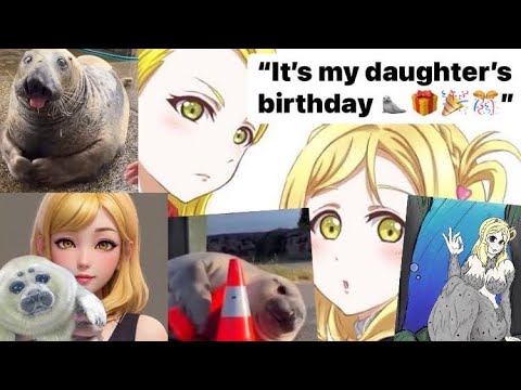 Mari Ohara Seal Mama’s Parents Love her so much and wish her a happy birthday 🦭🤝🦔❤️🎁🎊🎉✨🦭💋❤️👌✨✨✨✨🦔