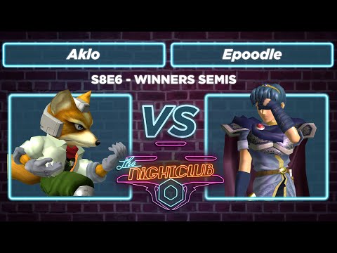 The Nightclub S8E6 - Aklo vs Epoodle - Winners Semis SSBM