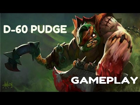 Dota 2 D-60 Pudge Gameplay 6 minutes 6 kills WICKED SICK