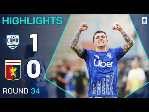 COMO-GENOA 1-0 | HIGHLIGHTS | Strefezza Secures Safety for Como | Serie A 2024/25