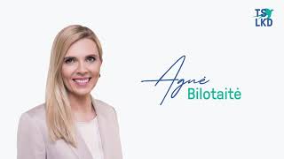 Agnės Bilotaitės diskusija su profesoriumi