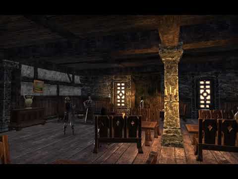 An hour in The Dusklight Inn, Rivenspire (Ambient, ESO, Relaxing, Study)