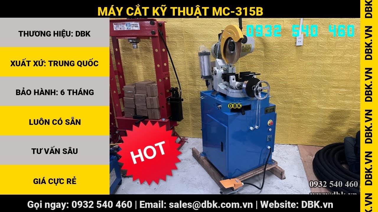 Video Máy cắt kỹ thuật MC-315B - Máy cắt kỹ thuật MC-315B (MC-400)