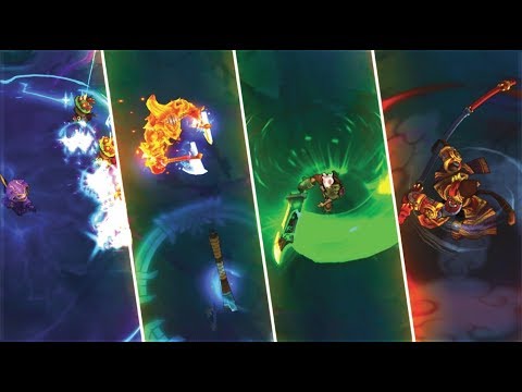 KENNEN, OLAF, RIVEN & WUKONG - Visual Effects Update + Old vs New Comparison