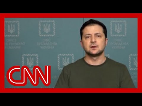 Ukraine's president accuses Russia of targeting civilians