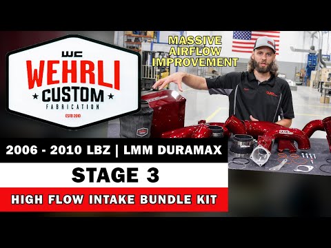 2006-2010 LBZ | LMM Duramax Stage 3 High Flow Intake Bundle Kit