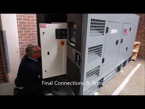 Generator installed in less than 60 seconds