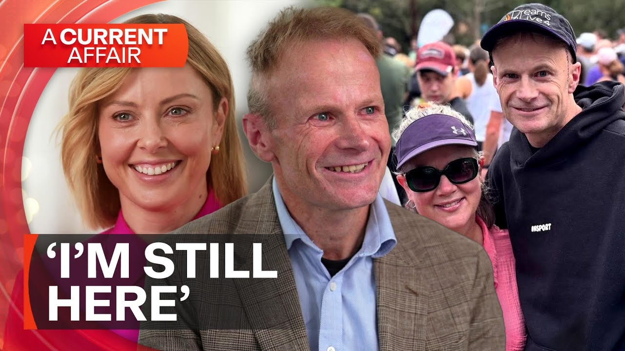 Hero professor with brain cancer defies odds to keep living | A Current Affair