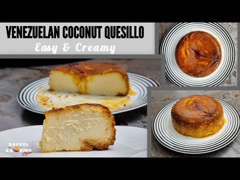 VENEZUELAN COCONUT QUESILLO THAT MELTS IN YOUR MOUTH | EASY & CREAMY RECIPE