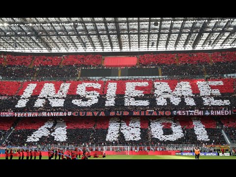 Milan-Atalanta 2-0 “San Siro in delirio” 3 anello blu