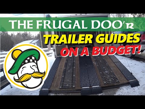 THE FRUGAL DOO'r | Caliber Snowmobile Trailer Traction and Ski Guides on a budget