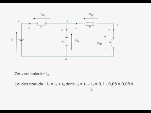 comment appliquer la loi de kirchhoff