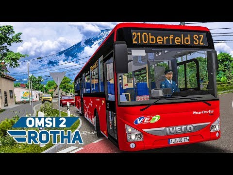 OMSI 2: Entspannte Überlandfahrt mit dem Iveco CROSSWAY in Rotha! | BUS SIMULATOR
