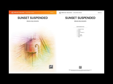 Sunset Suspended, by Brian Balmages – Score & Sound
