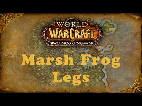 World of Warcraft Quest: Marsh Frog Legs (Alliance)