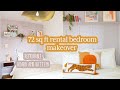 72 Sq Ft Bedroom Makeover | DIY Removable Board and Batten