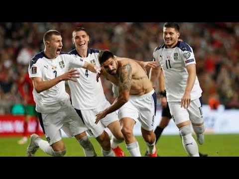 Serbia's second goal against Portugal | Amazing goal