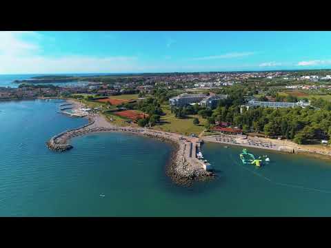 Best Beaches of Novigrad / Istria / Croatia / drone video 4K