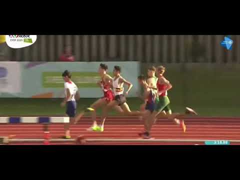 EYOF 2023: Men 1500m Final Race!