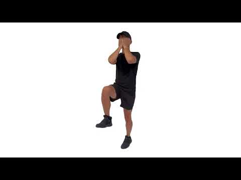 Single-Leg Stance Left Leg Eyes Covered
