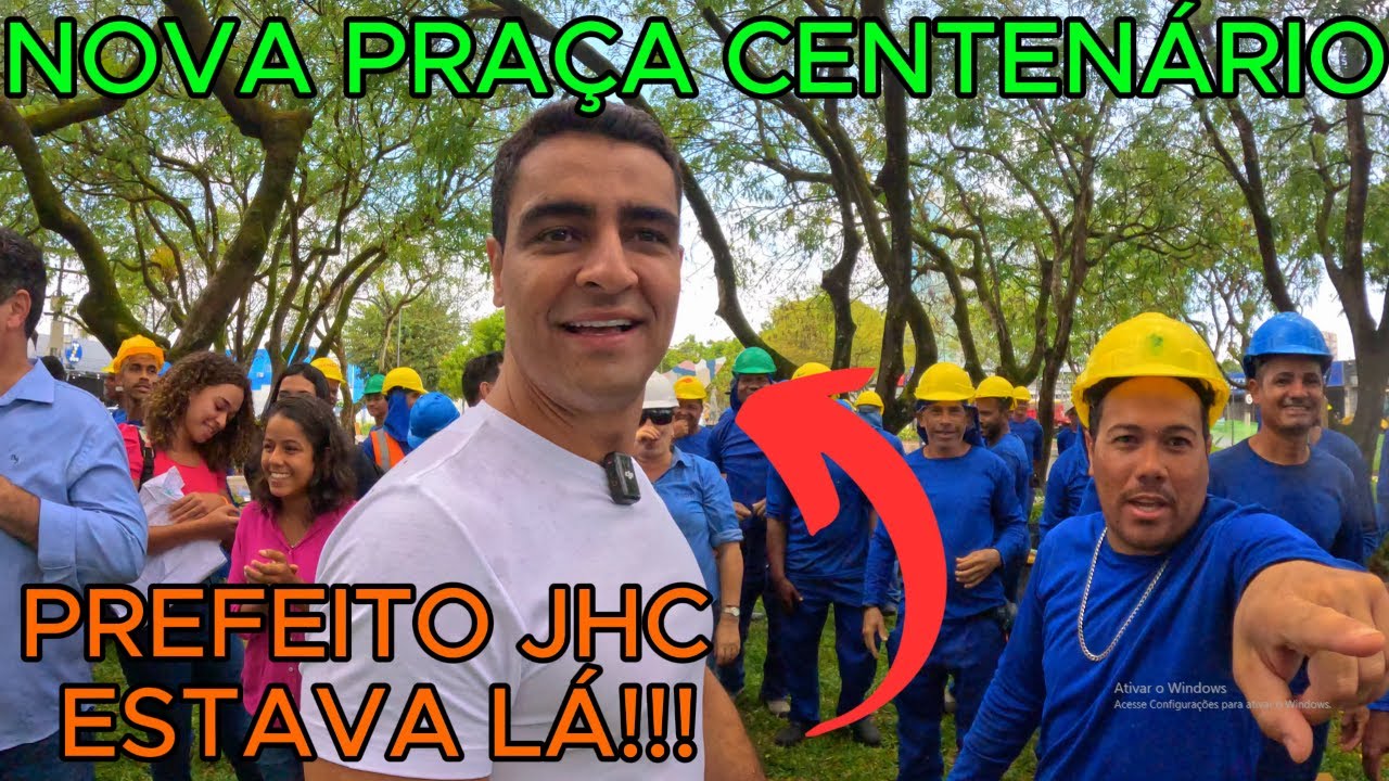 Prefeito JHC Mostra a nova Praça Centenário - Farol | Maceió - AL | 4K UHD