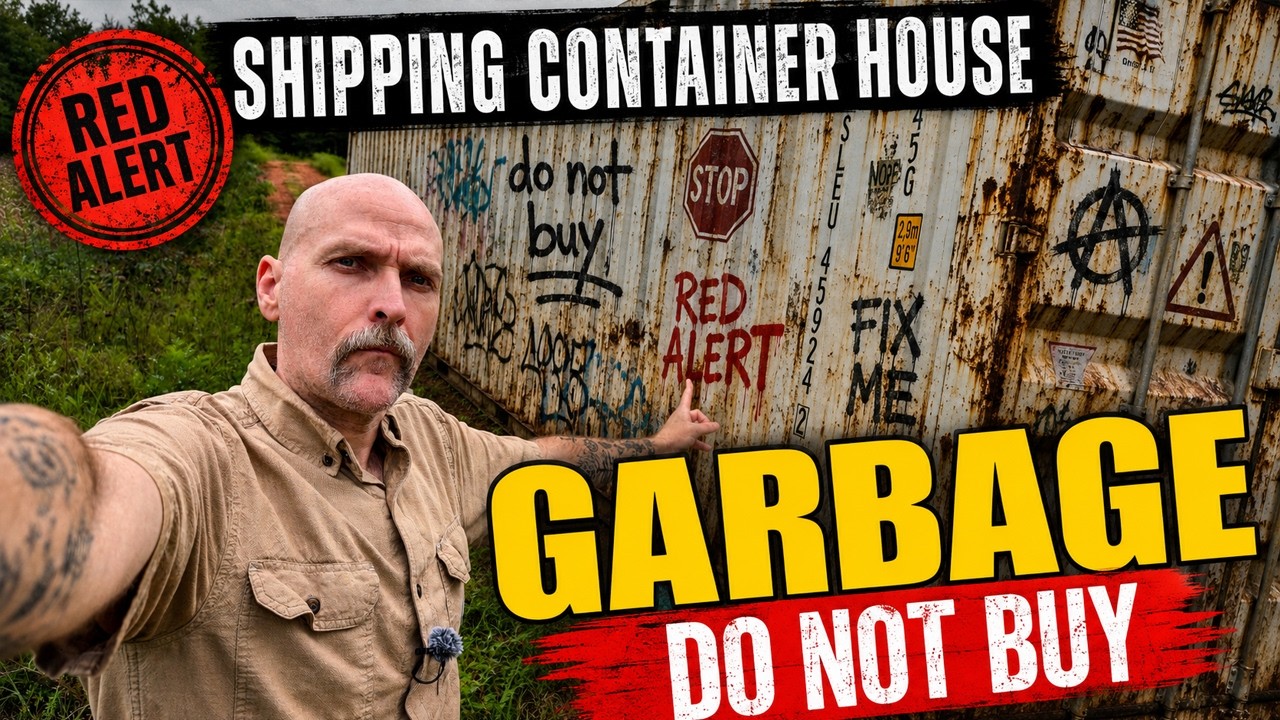 ⚠️ALERT⚠️THEY TRIED TO SCREW ME OVER. THIS IS MY CONTAINER HOUSE DISASTER. I TOLD THEM TO LEAVE⚠️