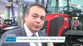 TARIM TÜRK TV Fuar Rehberi (Konya Tarım Fuarı 2016) Erkunt Traktör