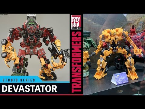 Transformers Studio Series Completed Devastator, Scrapper, & Overload Reveals Breakdown & Thoughts