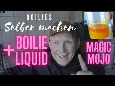 Boilies selber machen und Boilie Liquid !! Magic Mojo !!