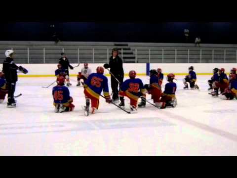 Démonstration de Philippe Halley au Christo Summer Hockey Training Camp 2012