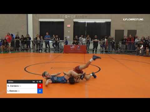 60 Lbs Quarterfinal Eden Cordero Team Texas Vs Isabelle Reeves Team Georgia