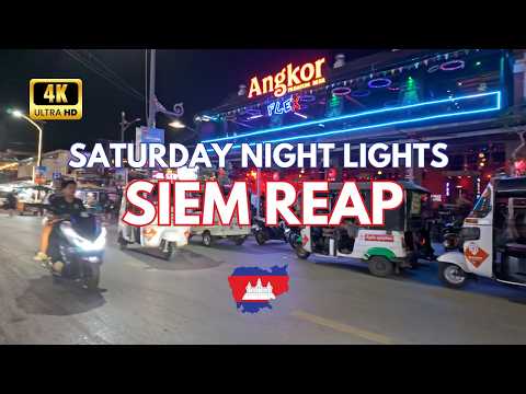 Pub Street Comes Alive 🇰🇭 | Saturday Night in Siem Reap